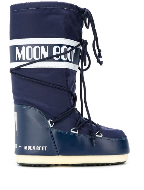 Moon Boot logo drawstring boots
