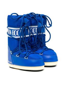 Moon Boot Kids blue-tone moon boots