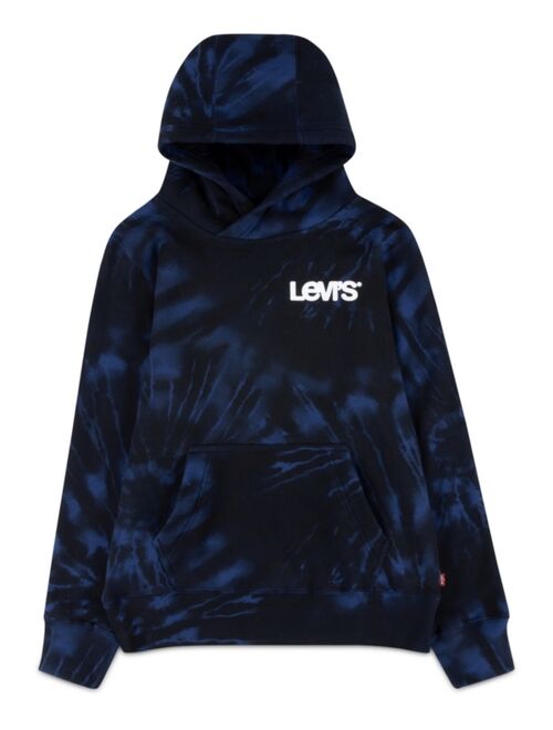 Levi's Big Boys Logo Graphic Pullover Fleece Hoodie