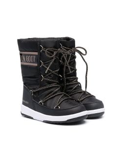 Moon Boot Kids ProTECHt quilted snow boots
