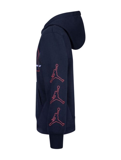 Air Jordan Jordan Big Boys Sideline Fleece Pullover Hoodie