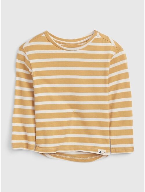 Gap Toddler 100% Organic Cotton Mix and Match Stripe Long Sleeve T-Shirt