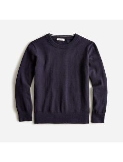 Kids' cotton-cashmere crewneck sweater