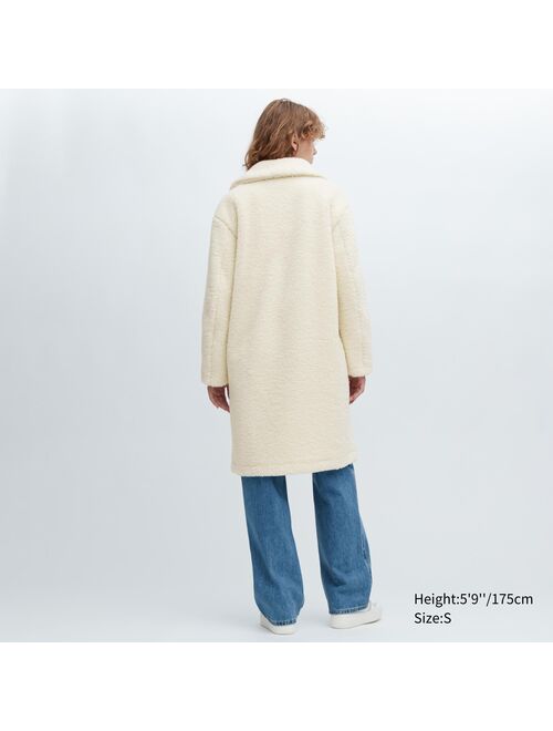 UNIQLO Windproof Outer Fleece Tailored Coat
