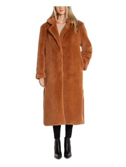 Women's Teddy Faux-Fur Trench Coat