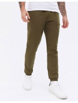 jogger in khaki