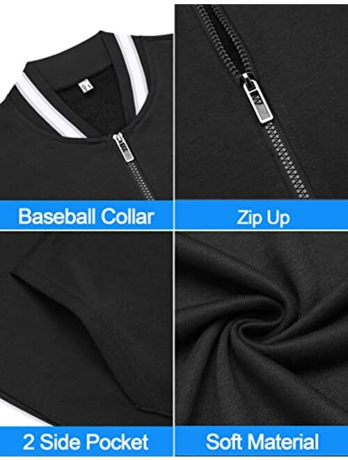 COOFANDY Men's Tracksuit 2 Piece Zip Up Sweatsuits Casual Athletic Jogging Suit Sets With Pockets