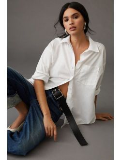 Cotton Long Sleeve Oversized Shirt