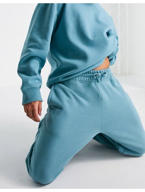 Topman oversized sweatpants in blue
