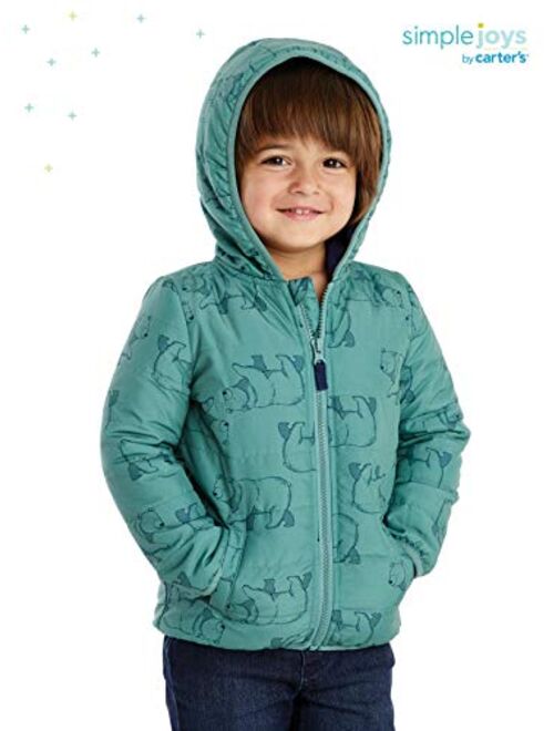Simple Joys by Carter's Toddlers and Baby Boys' Puffer Jacket