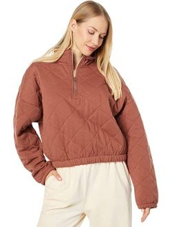 Bonfire Babe Quilted Sweatshirt