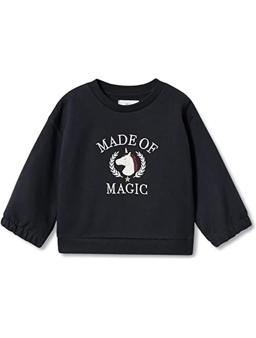 MANGO Kids Unicorn Sweatshirt (Toddler/Little Kids)