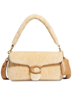 Shearling Pillow Tabby 26 Shoulder Bag with Convertible Straps