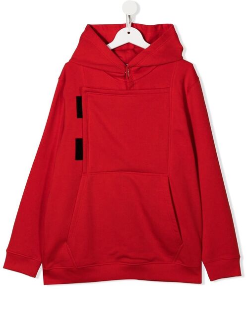 Givenchy Kids cotton-blend pocket hoodie