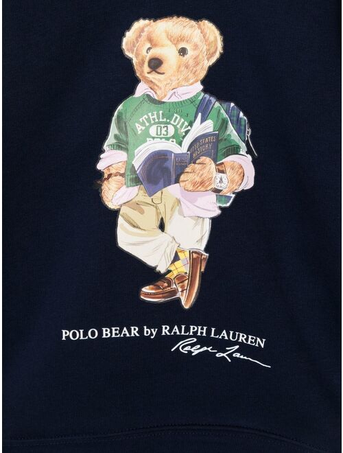 Polo Ralph Lauren Ralph Lauren Kids Polo Bear-print jersey hoodie