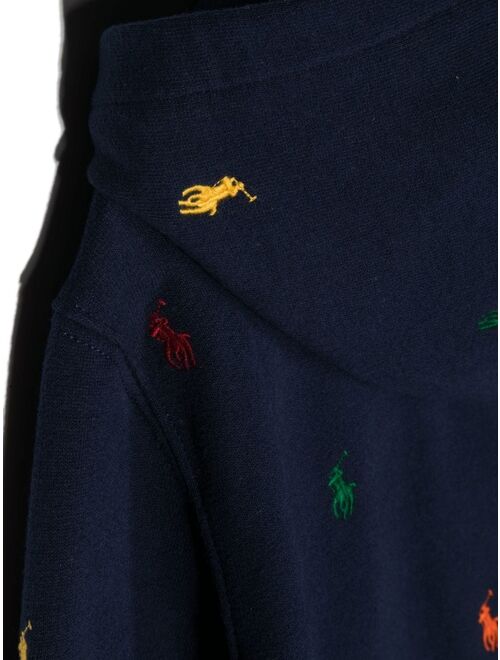 Polo Ralph Lauren Ralph Lauren Kids Polo Pony embroidered zip-up hoodie