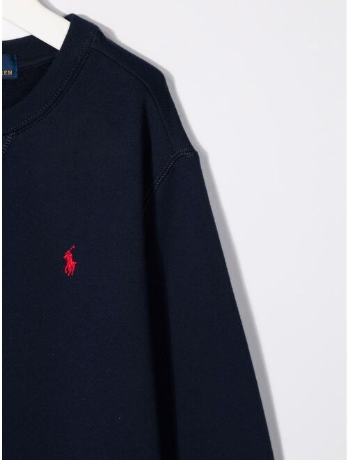 Polo Ralph Lauren Ralph Lauren Kids embroidered logo sweatshirt