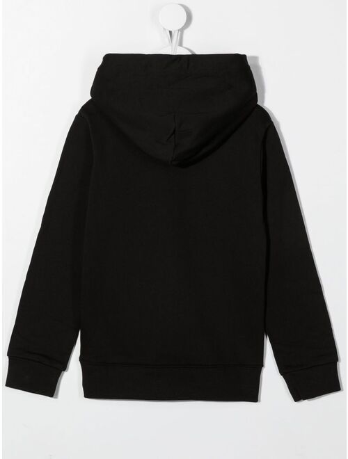 Calvin Klein Kids logo-print long-sleeve hoodie