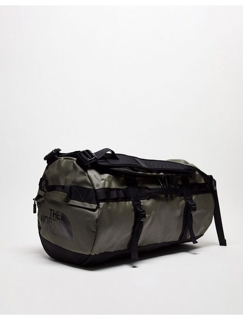 The North Face Base Camp 50l medium duffel bag in khaki