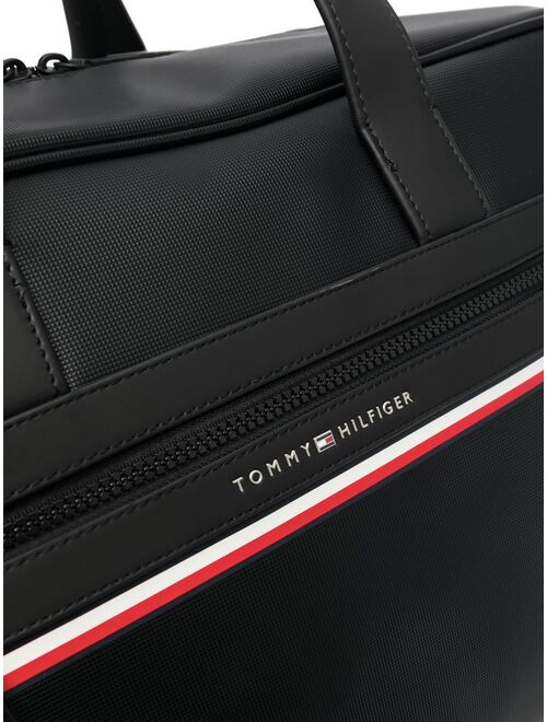 Tommy Hilfiger stripe-detail duffel bag