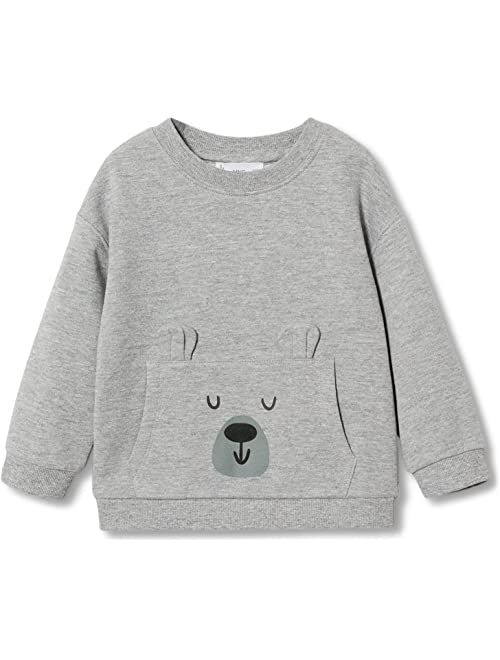 MANGO Kids Deer Sweatshirt (Infant/Toddler/Little Kids)
