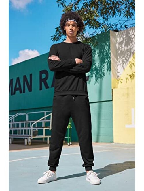 COOFANDY Men's Tracksuit 2 Piece Long Sleeve Pullover Jogging Track Suit Athletic Casual Sweatsuit