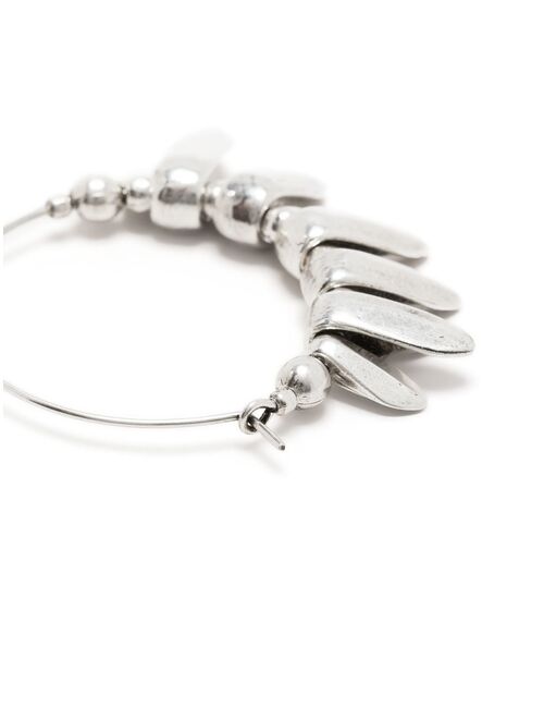 Isabel Marant charm-hoop earrings