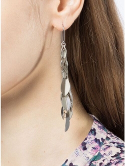 leaf-embellished earrings