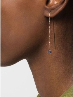 chain drop single earring