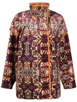 Greta tapestry-print jacket