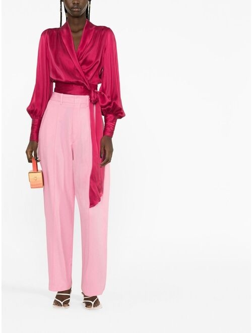Isabel Marant high-waisted tapered-leg trousers