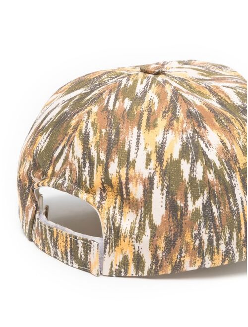 Isabel Marant Tyron embroidered logo cap