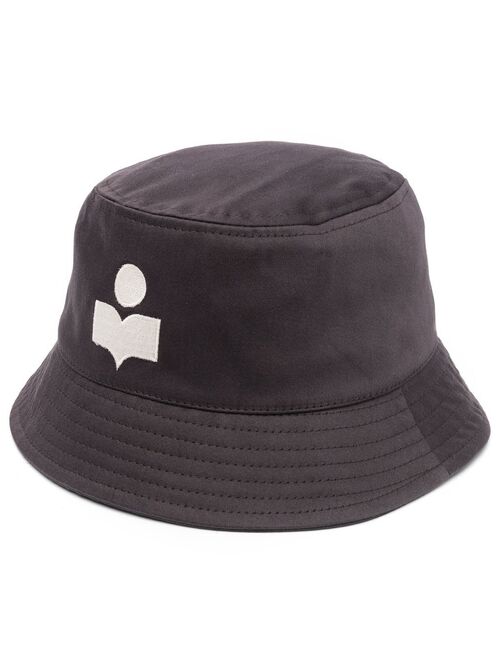 Isabel Marant embroidered-logo bucket hat