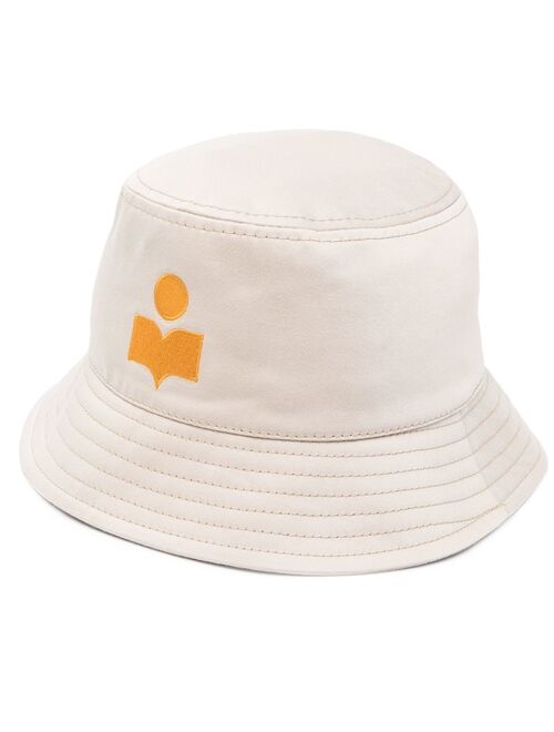 Isabel Marant embroidered-logo bucket hat