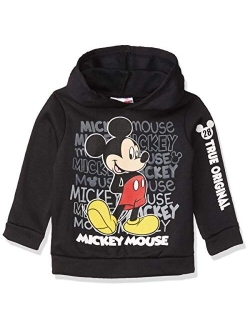 Mickey Mouse Toddler Boys Pullover Hoodie Red 2T