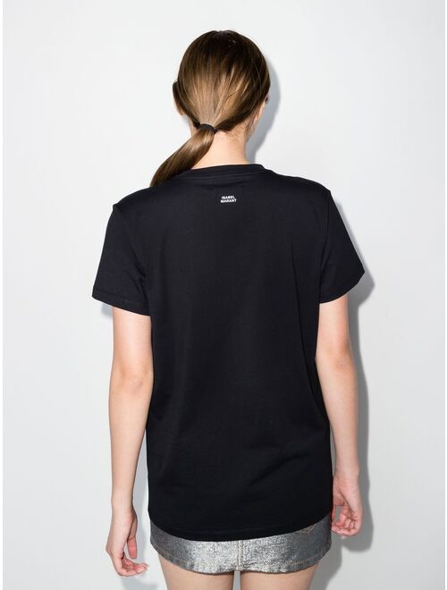 Isabel Marant logo-print round-neck T-shirt