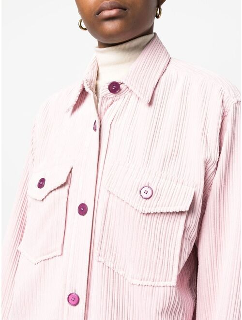 Isabel Marant buttoned corduroy shirt