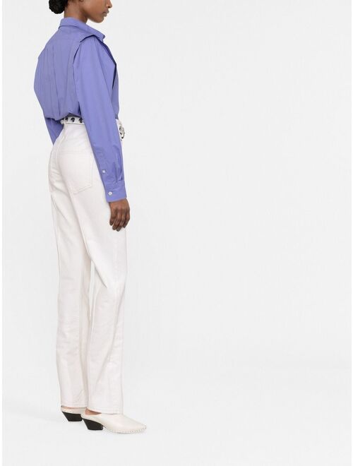 Isabel Marant Kigalki buttoned long-sleeve shirt