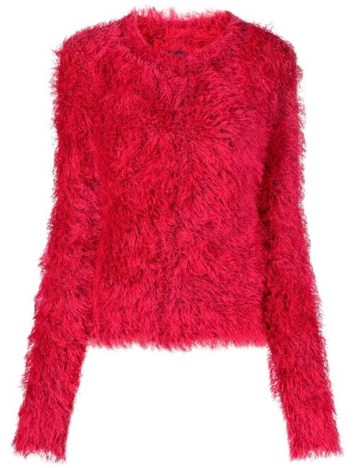 Isabel Marant fuzzy knitted jumper