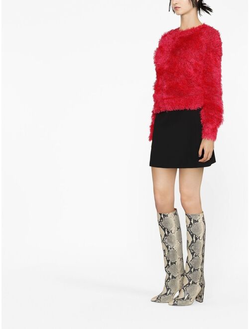 Isabel Marant fuzzy knitted jumper
