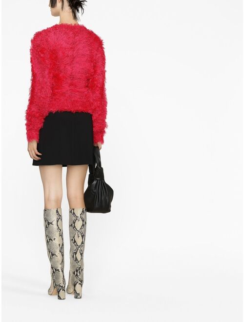 Isabel Marant fuzzy knitted jumper