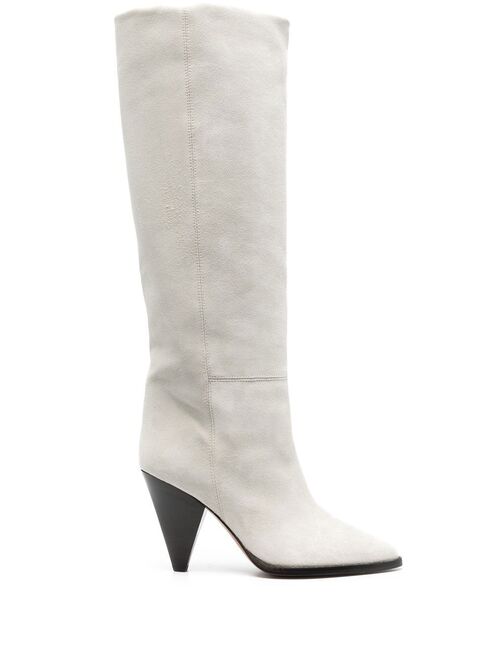 Isabel Marant suede knee-high boots