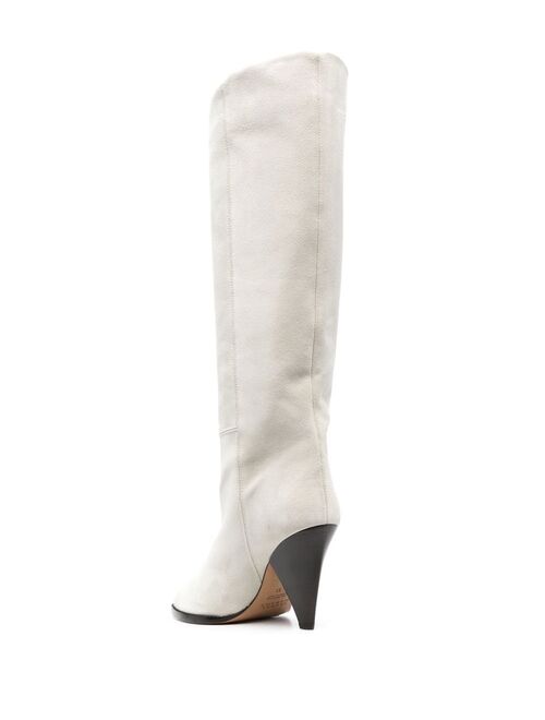 Isabel Marant suede knee-high boots