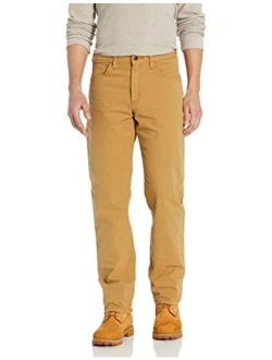 Men's Rugged Flex Relaxed Fit Canvas 5-Pocket Work Pant