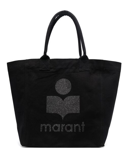 Isabel Marant logo-print tote bags