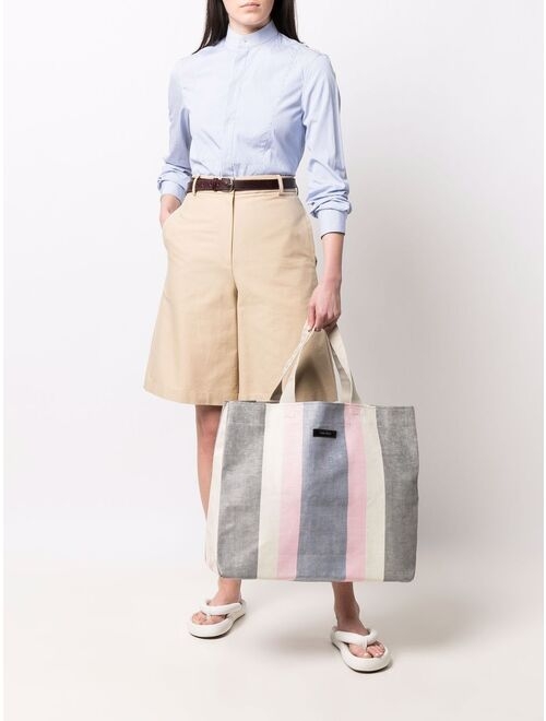 Isabel Marant Itak colour-block stripe tote bag