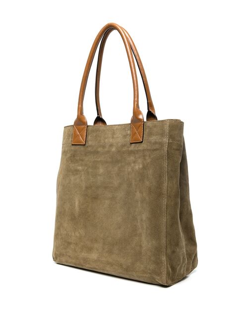 Isabel Marant Yenky iconic suede tote bag
