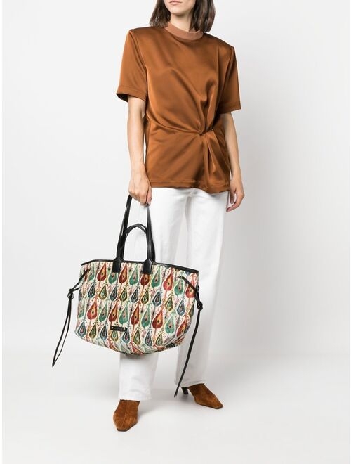 Isabel Marant Wardan patterned tote bag