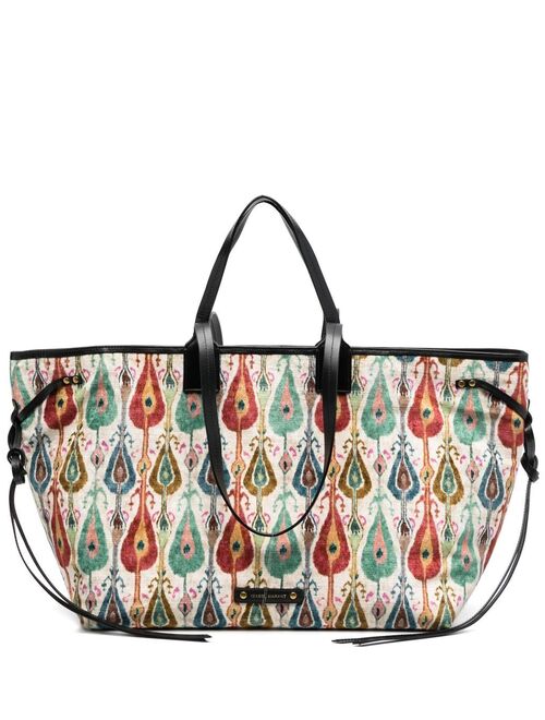 Isabel Marant Wardan patterned tote bag