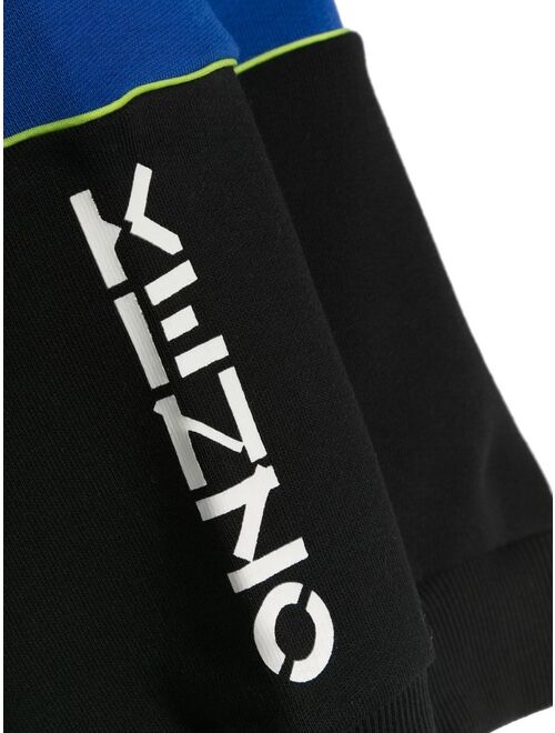 Kenzo Kids colour-block track pants